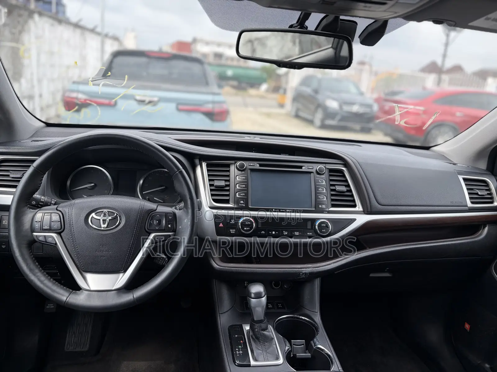 Toyota Highlander Limited Platinum V6 4x4 (3.5L 6cyl 6A) 2016 Black
