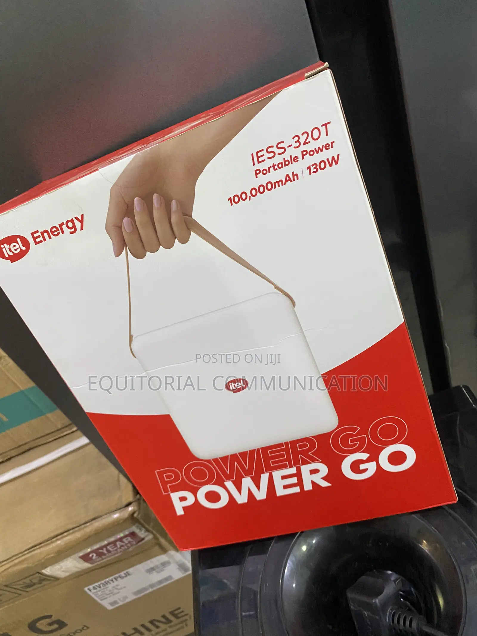 iTel IESS-320T 130W Rechargeable Power Bank 100,000mAh Portable