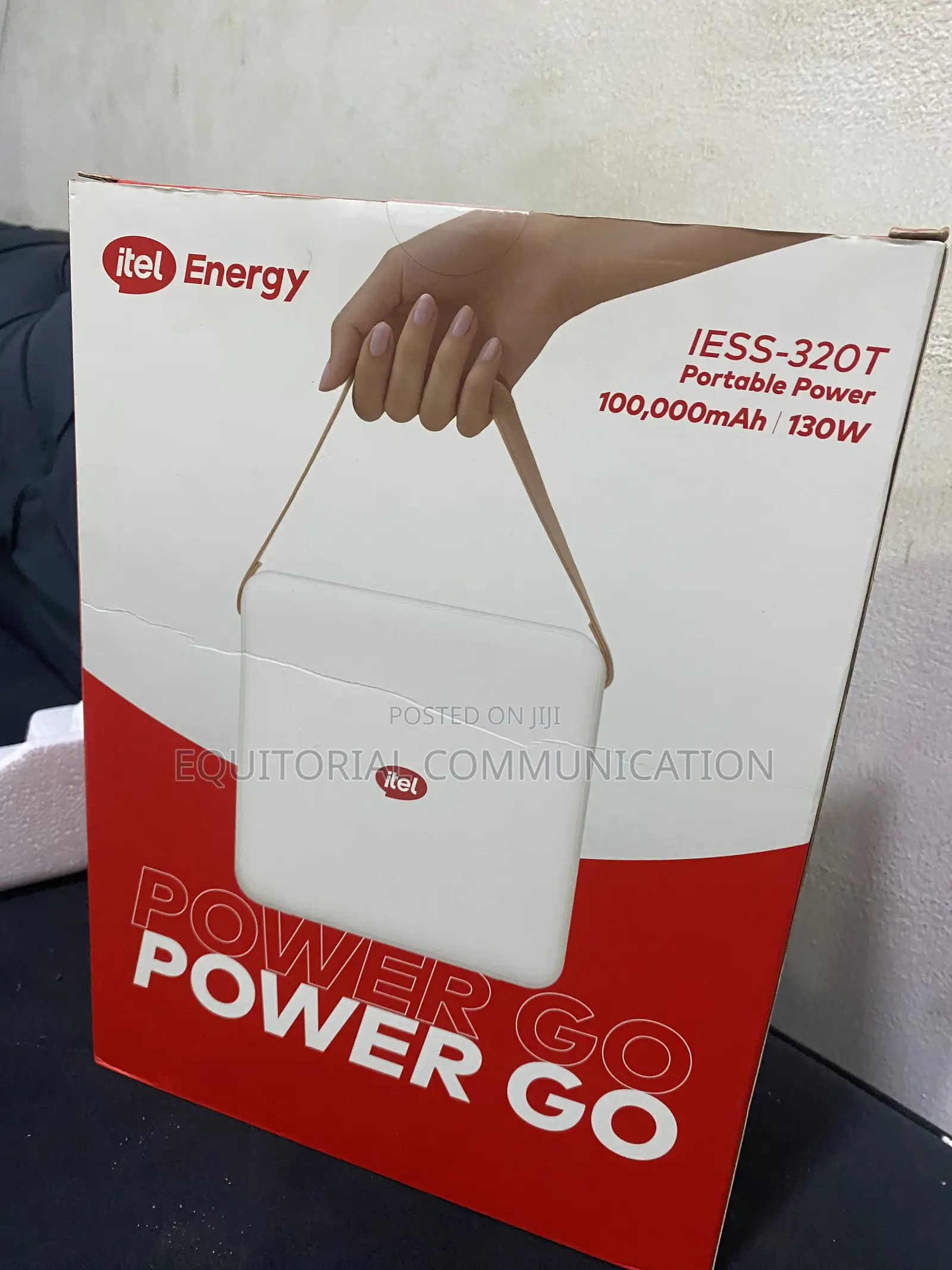 iTel IESS-320T 130W Rechargeable Power Bank 100,000mAh Portable