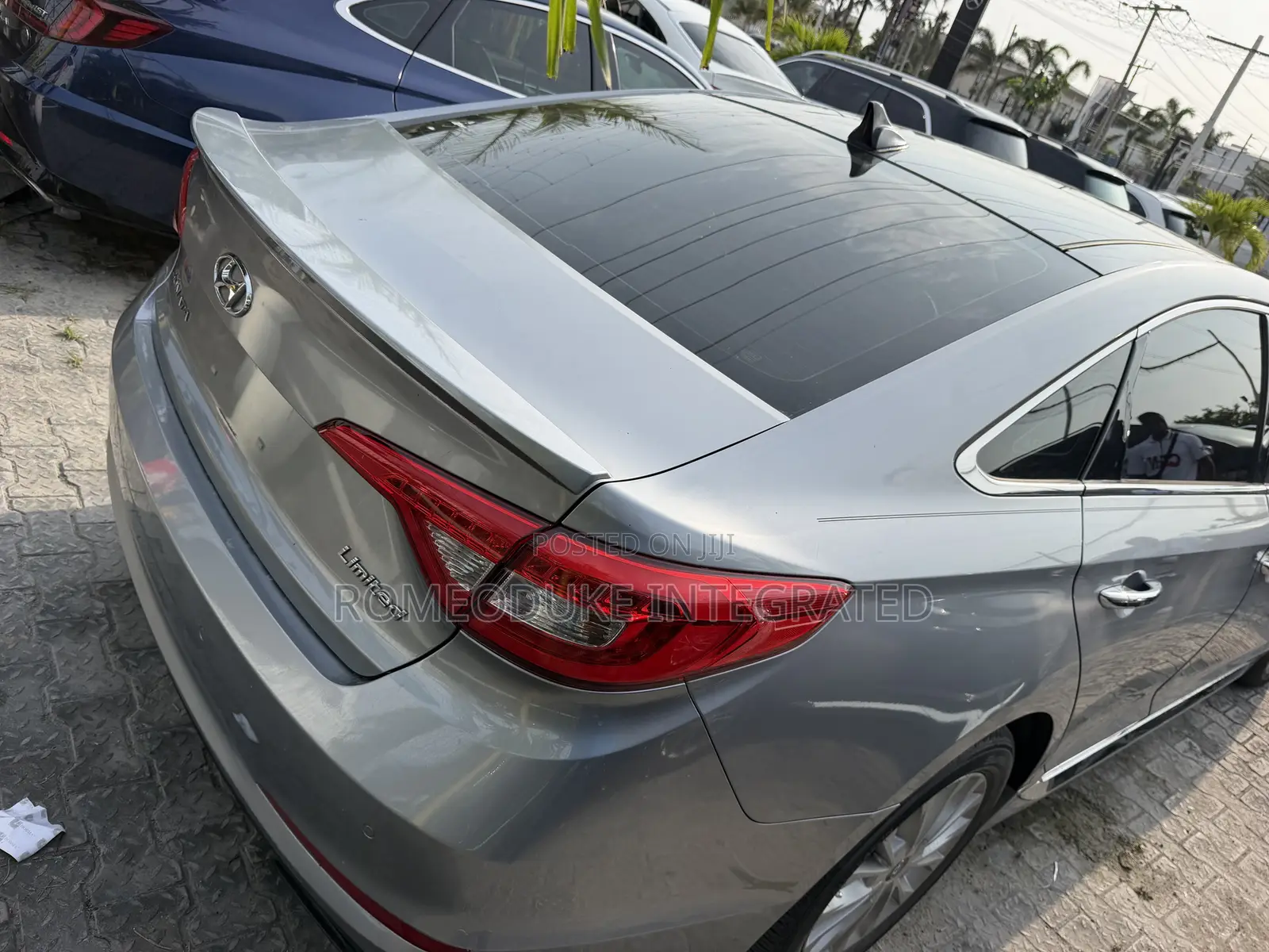 Hyundai Sonata Limited 2.0T 4dr Sedan (2.0L 4cyl Turbo 6A) 2015 Gray