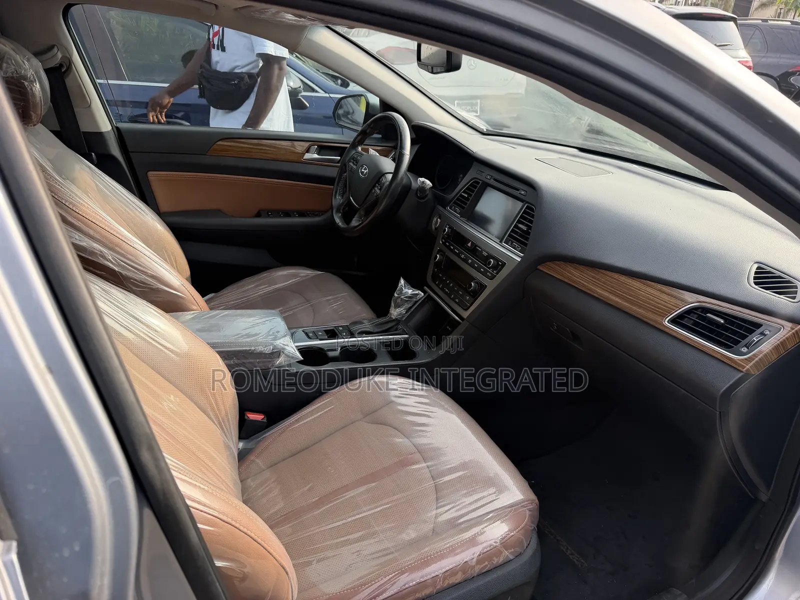 Hyundai Sonata Limited 2.0T 4dr Sedan (2.0L 4cyl Turbo 6A) 2015 Gray
