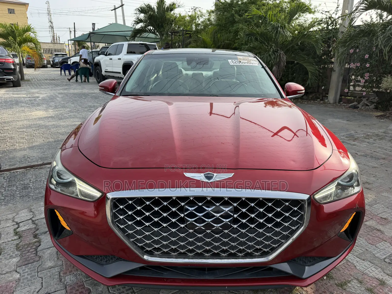 Genesis G70 3.3T Dynamic 2019 Red
