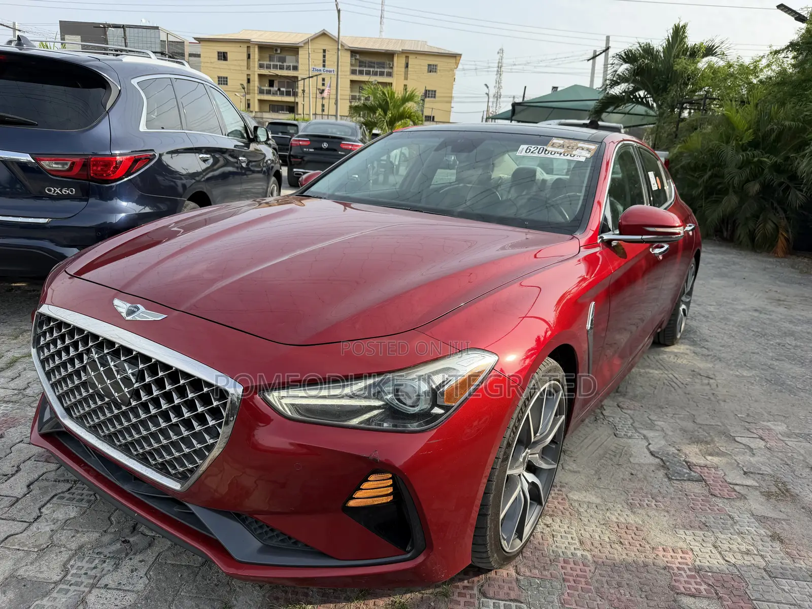 Genesis G70 3.3T Dynamic 2019 Red