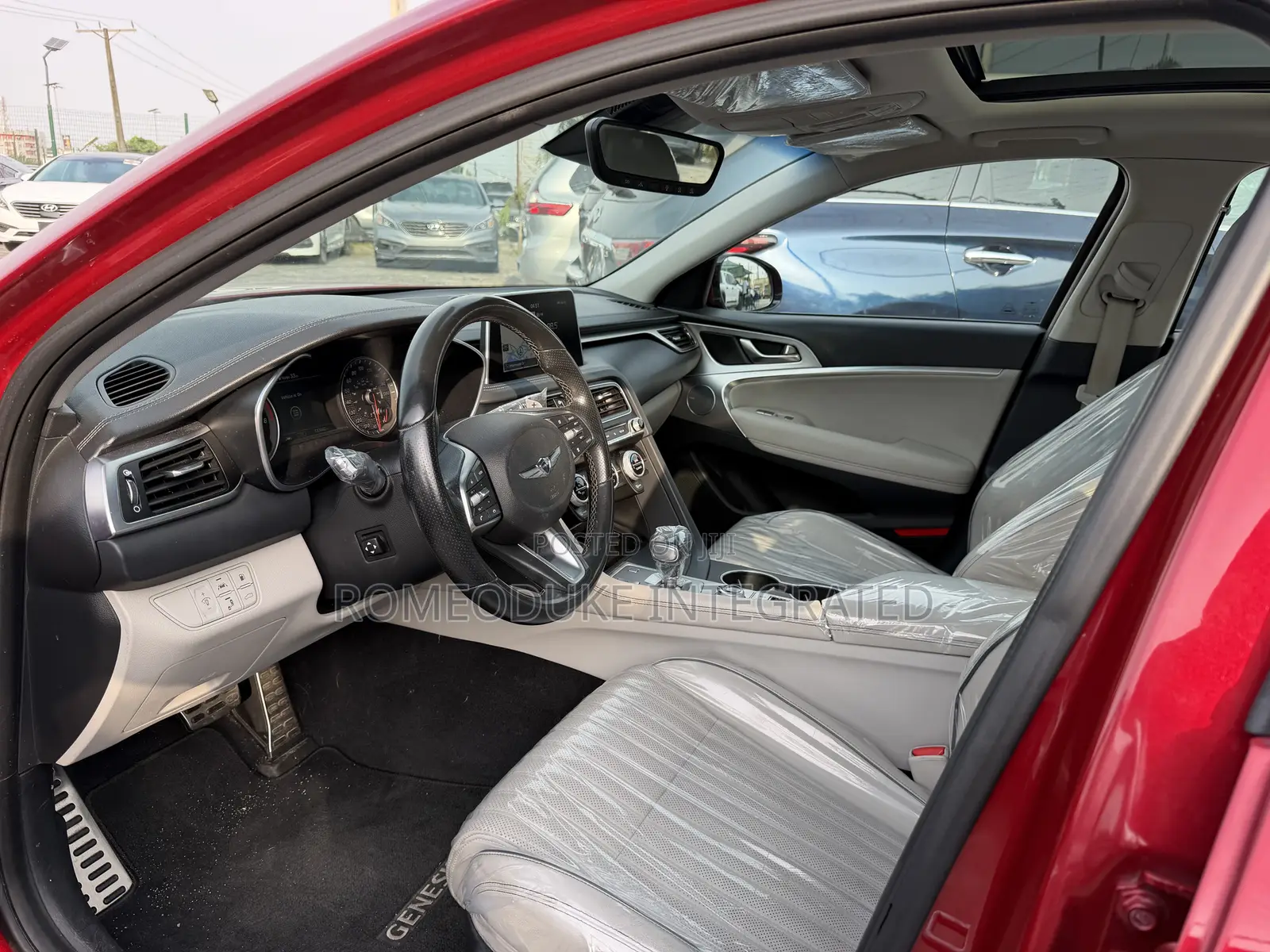 Genesis G70 3.3T Dynamic 2019 Red