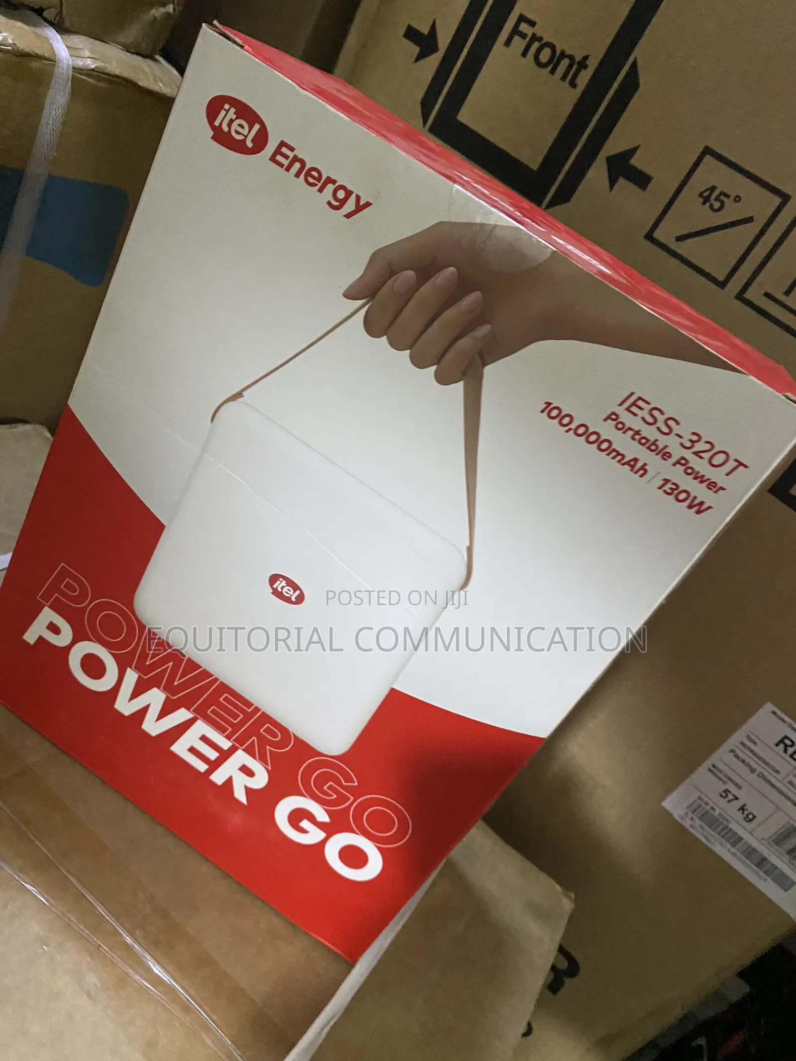 iTel IESS-320T 130W Portable Charging Companion 100,000mAh Power Go