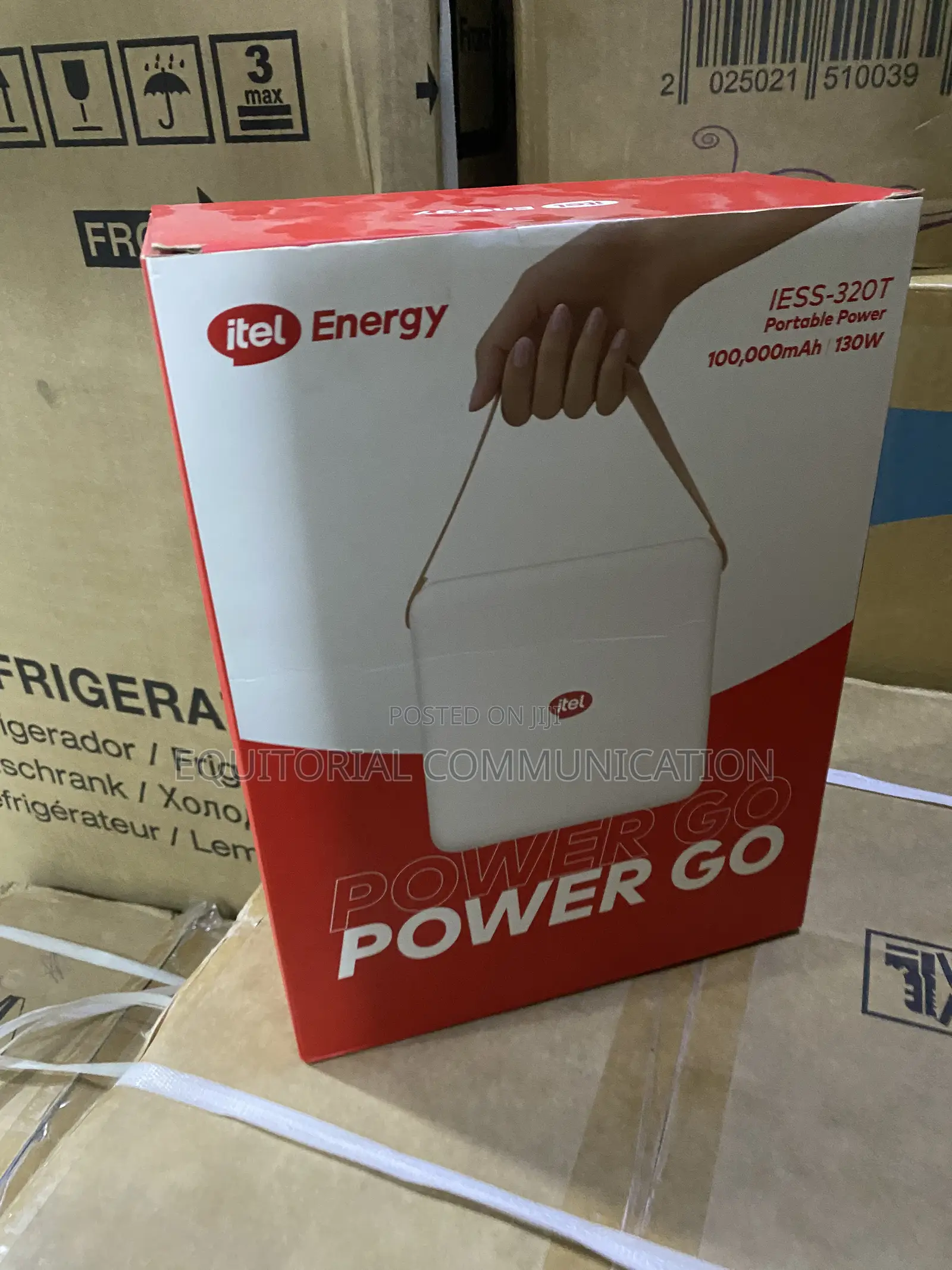 iTel Energy IESS-320T 130W Portable Power Backup for Essential Gadgets