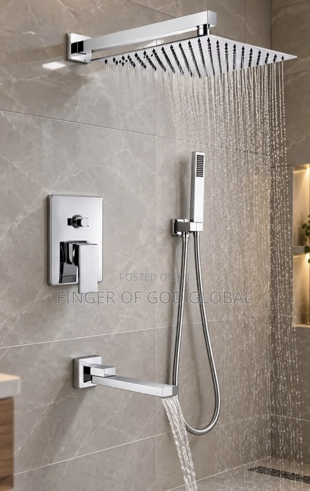Condict 5 Ways Chrome Showers