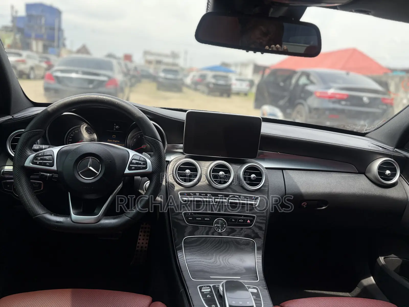 Mercedes-Benz C300 Sport Sedan RWD (2.0L 4cyl 7A) 2016 Black
