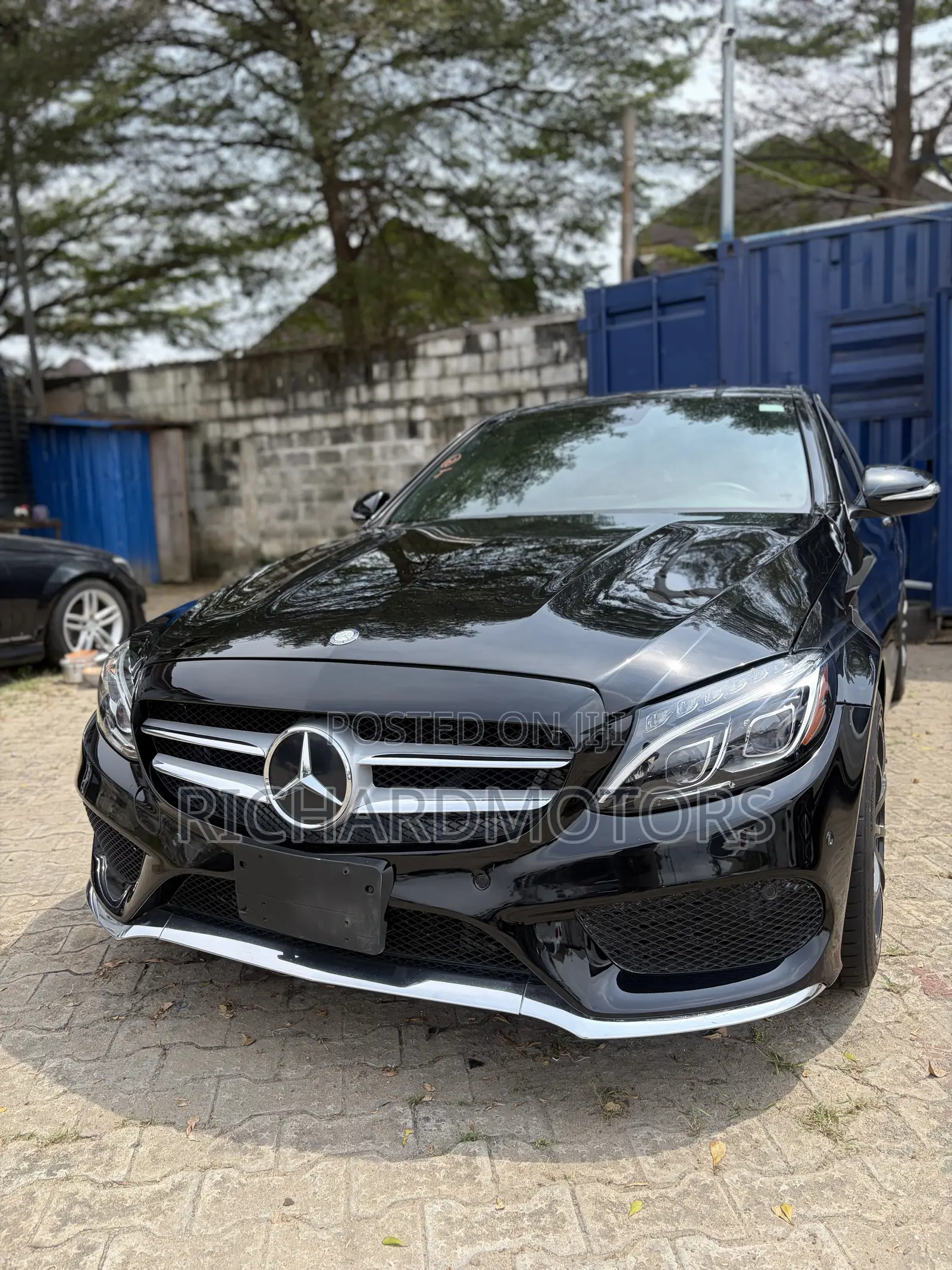 Mercedes-Benz C300 Sport Sedan RWD (2.0L 4cyl 7A) 2016 Black