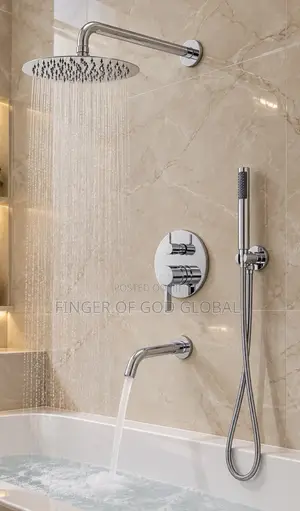 Condict Chrome 5 Ways Showers (Round Shape)