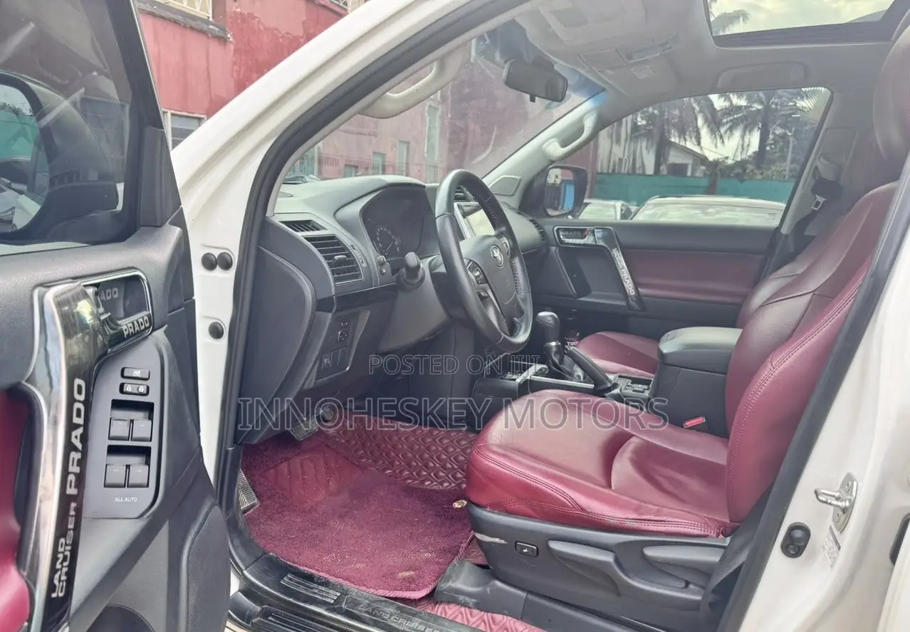 Toyota Land Cruiser Prado 2018 White