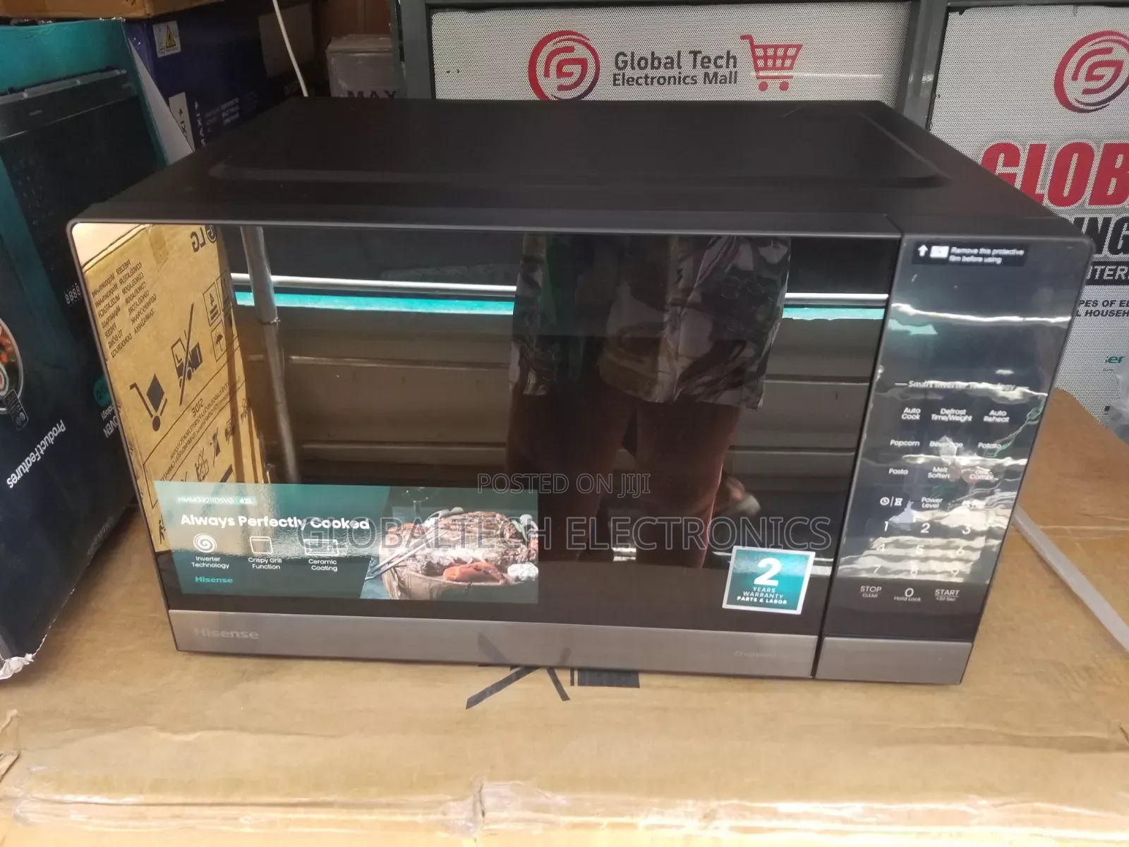 Hisense Microwave & Grill 42L 1500W (HMMG4211DSVG)