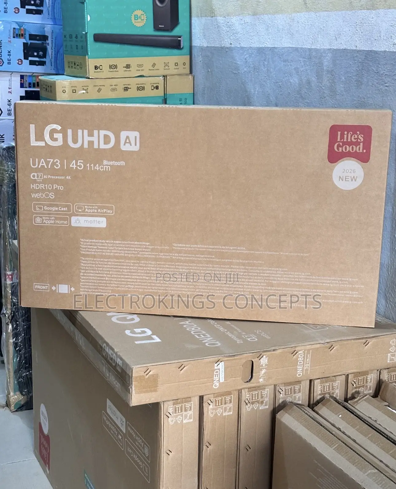 45inch LG Utral High Definition Smart TV With Bluetooth