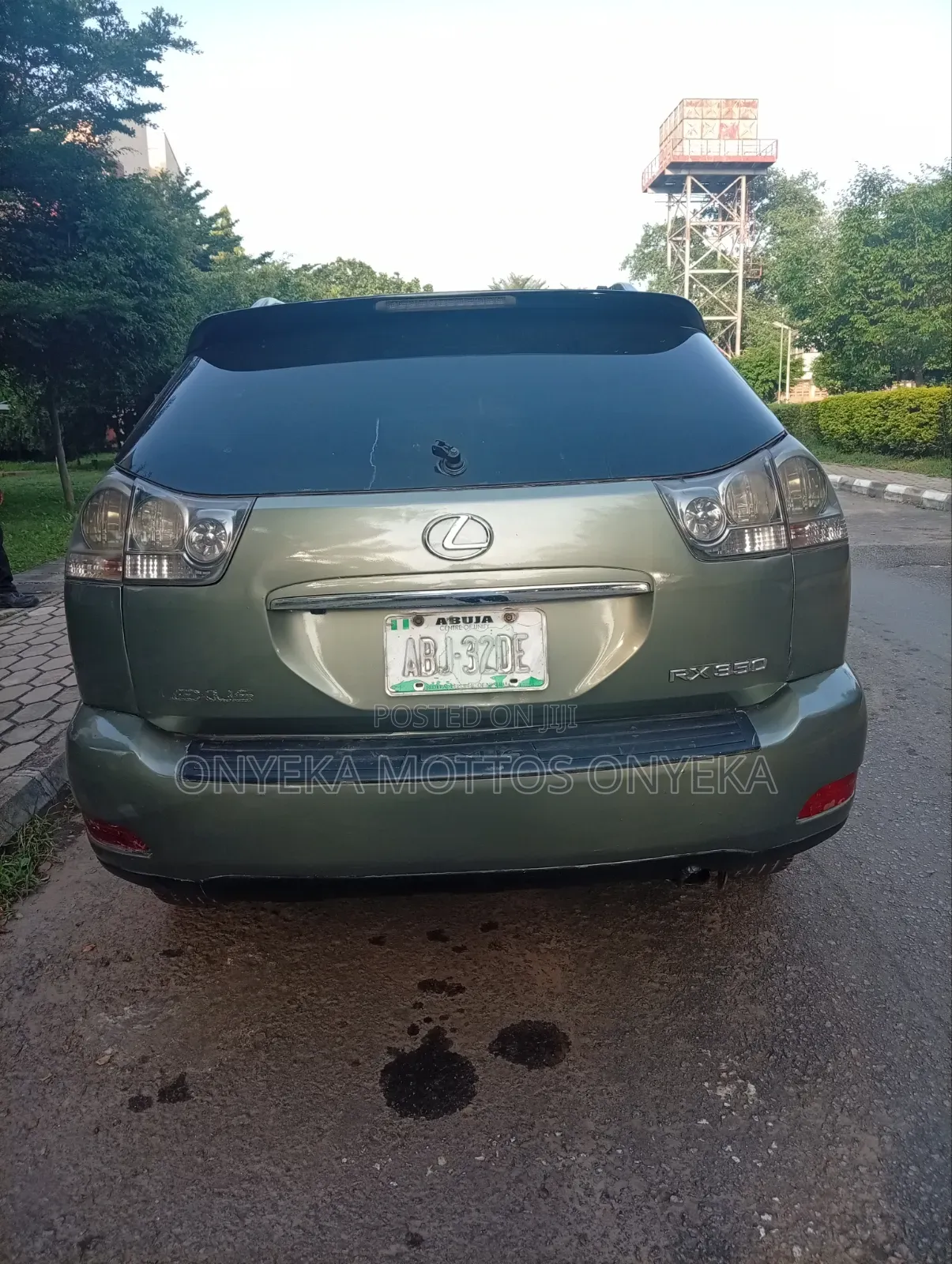 Lexus RX 350 4x4 2007 Green