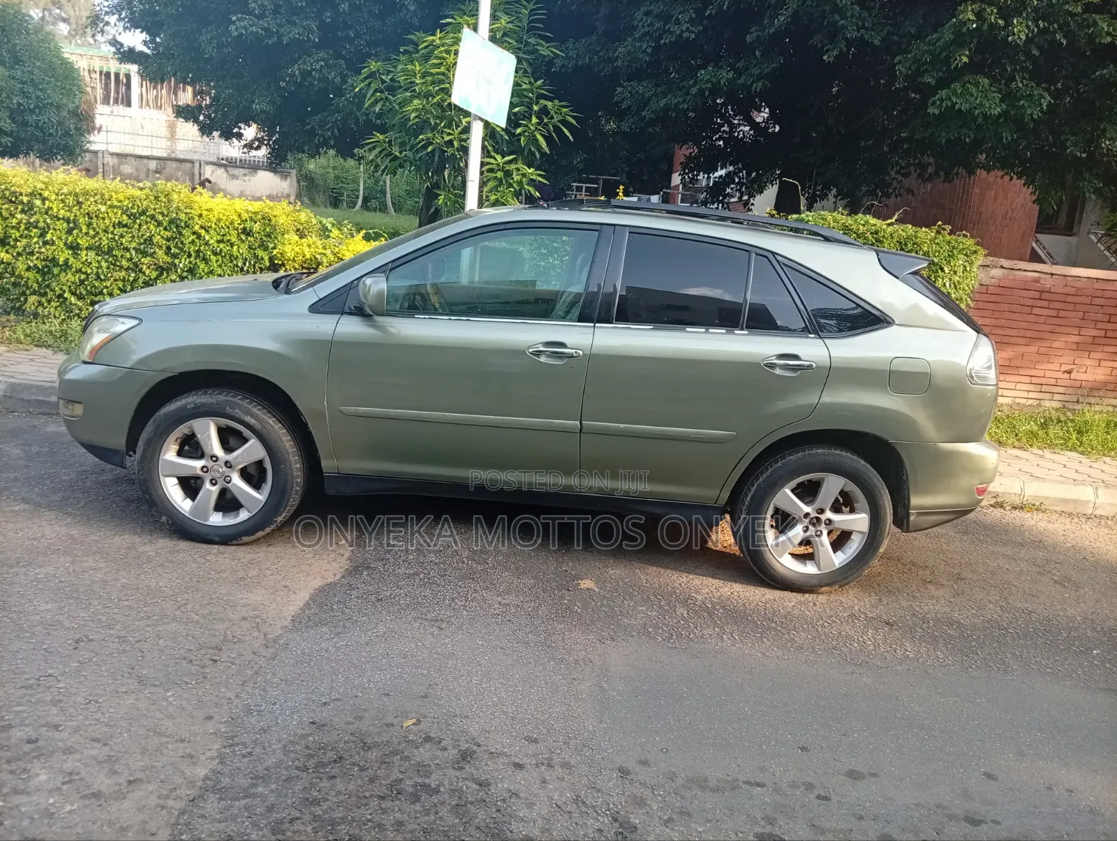 Lexus RX 350 4x4 2007 Green