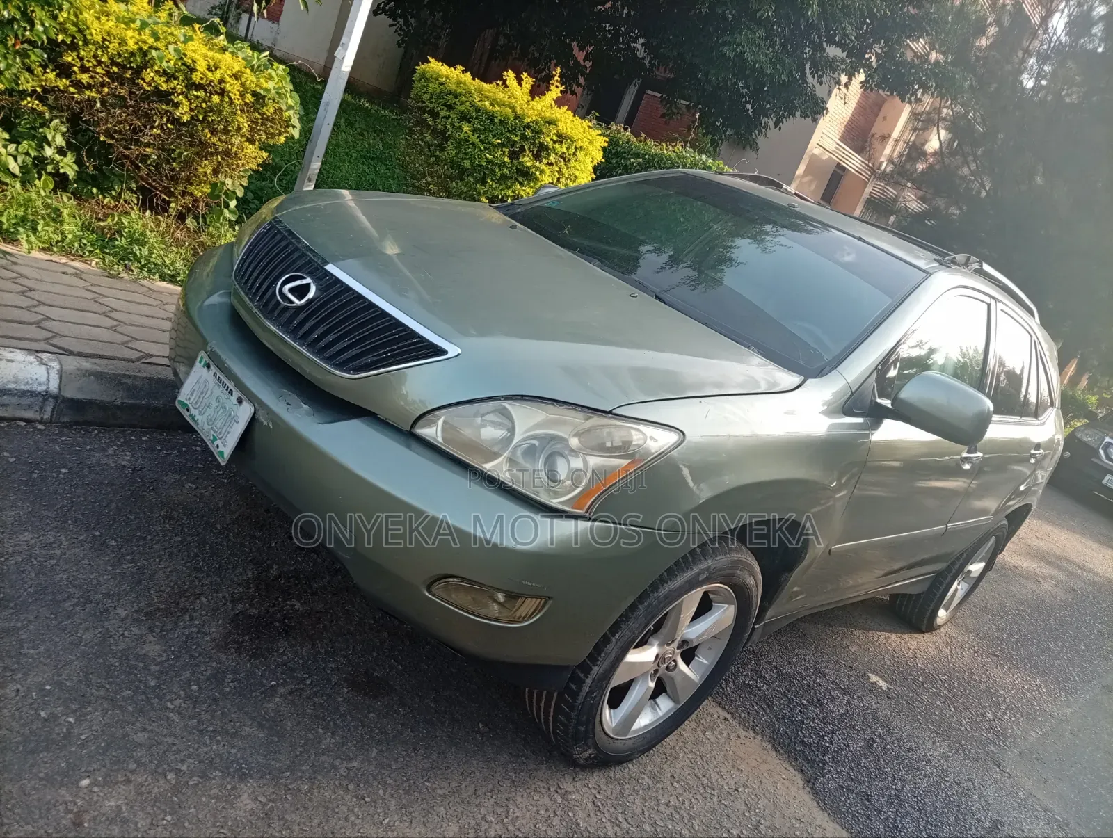 Lexus RX 350 4x4 2007 Green