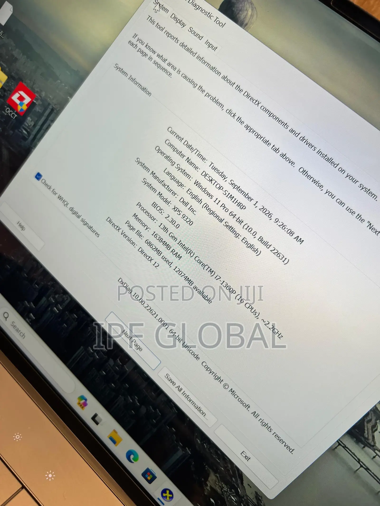 Laptop Dell XPS 13 Plus 9320 16GB Intel Core i7 SSD 512GB
