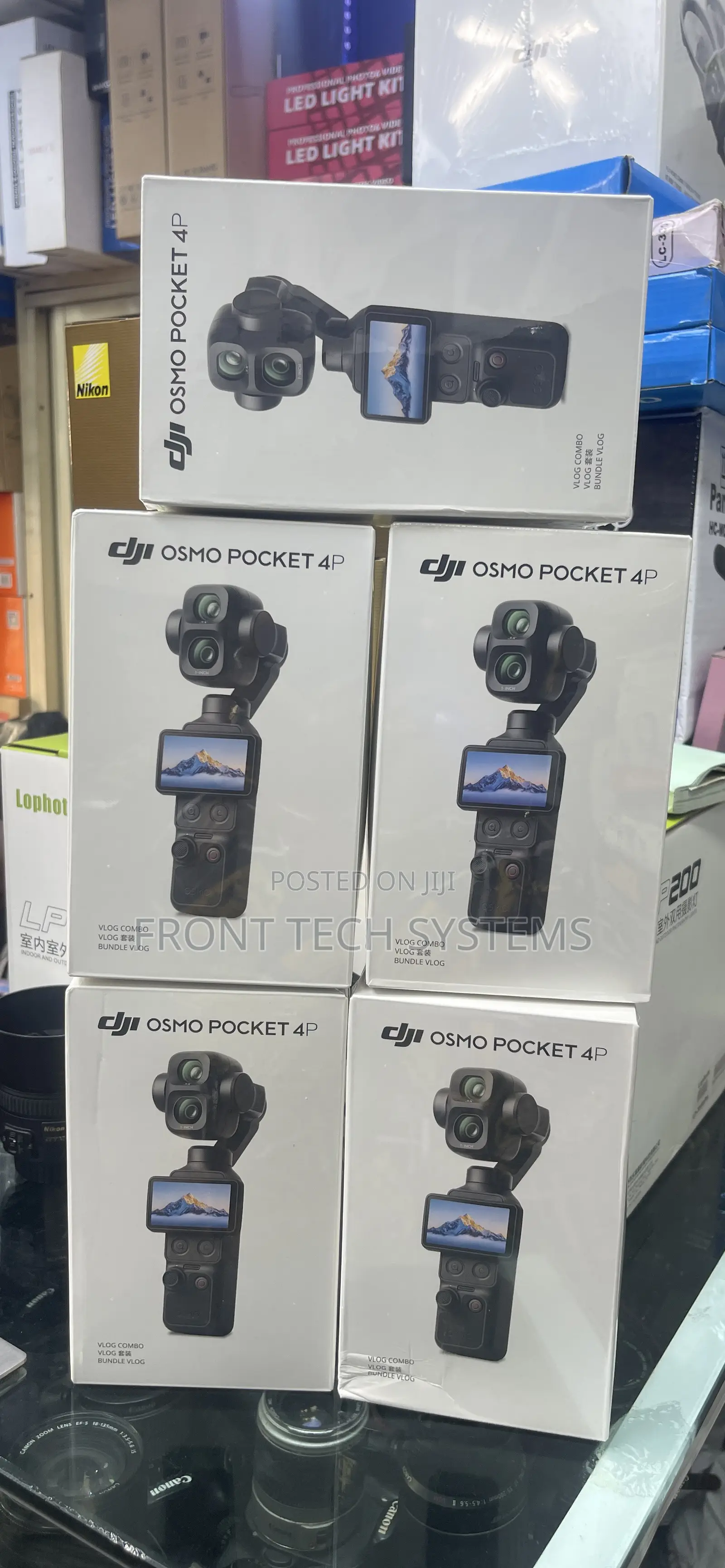 Dji Osmo Pocket 4p Vlog Combo