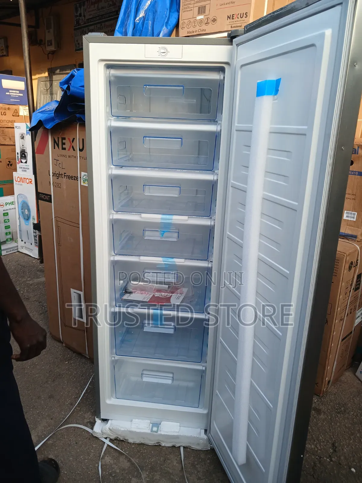 Nexus Upright 7 Drawers Inverter Freezer NX 272