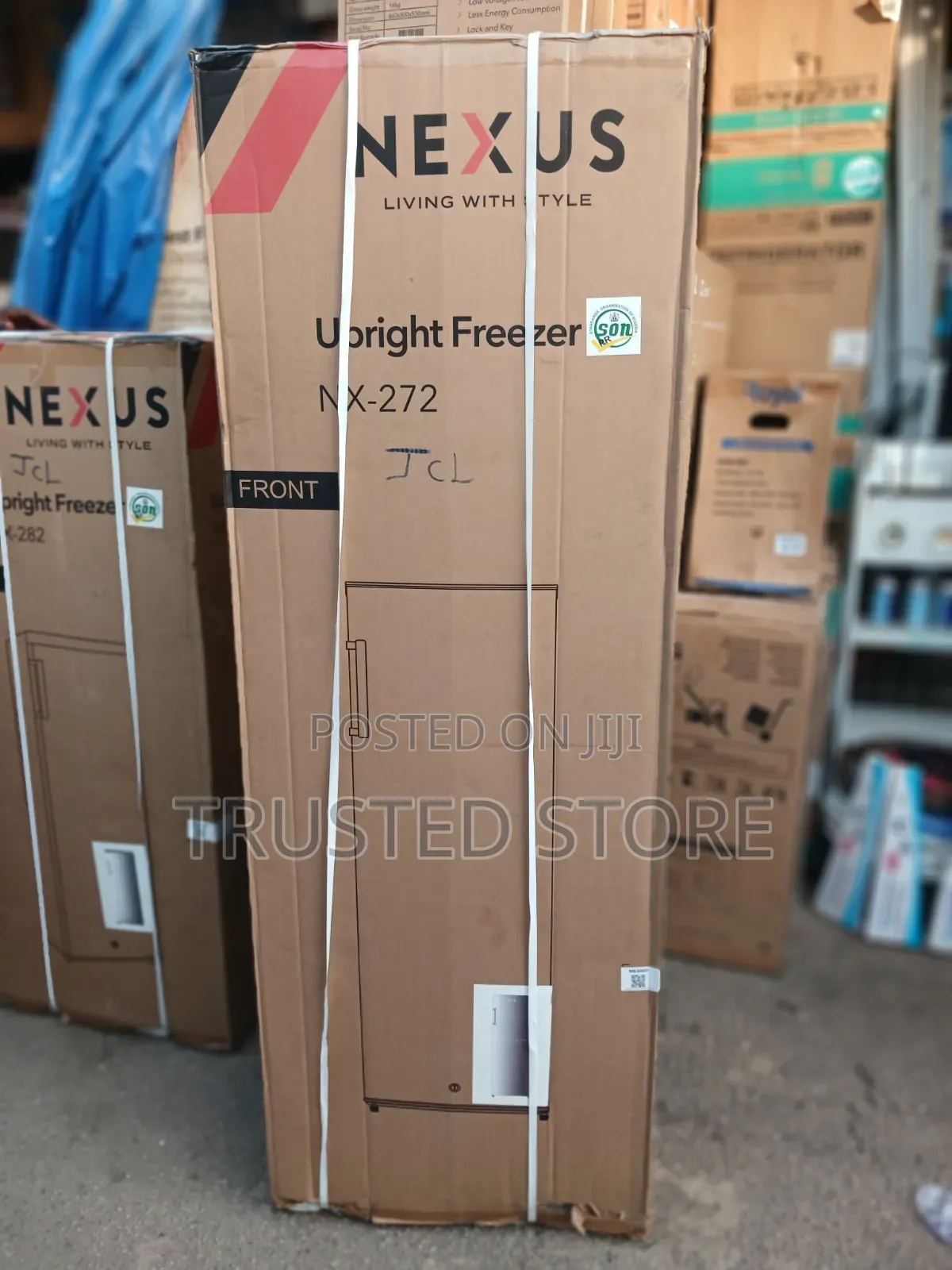 Nexus Upright 7 Drawers Inverter Freezer NX 272