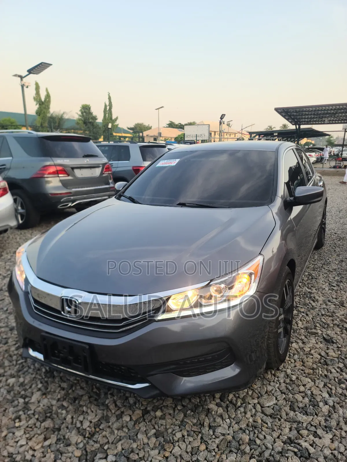 Honda Accord Sport 4dr Sedan FWD (2.4L 4cyl 2A) 2016 Gray