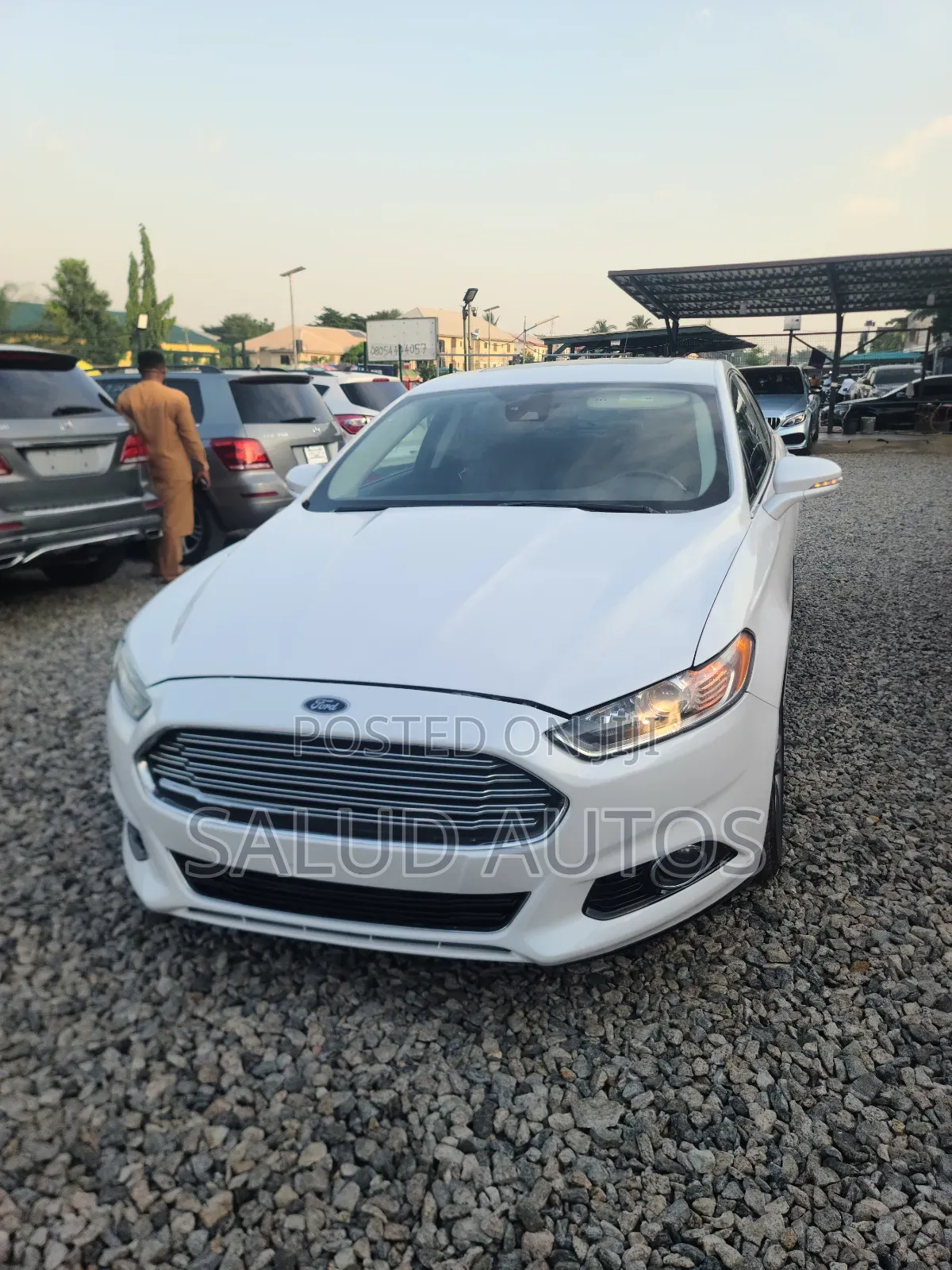 Ford Fusion Titanium 2013 White