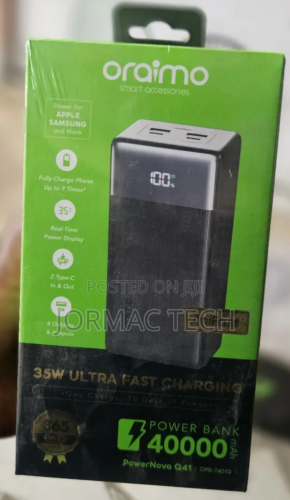Oraimo 40,000mah Power Bank