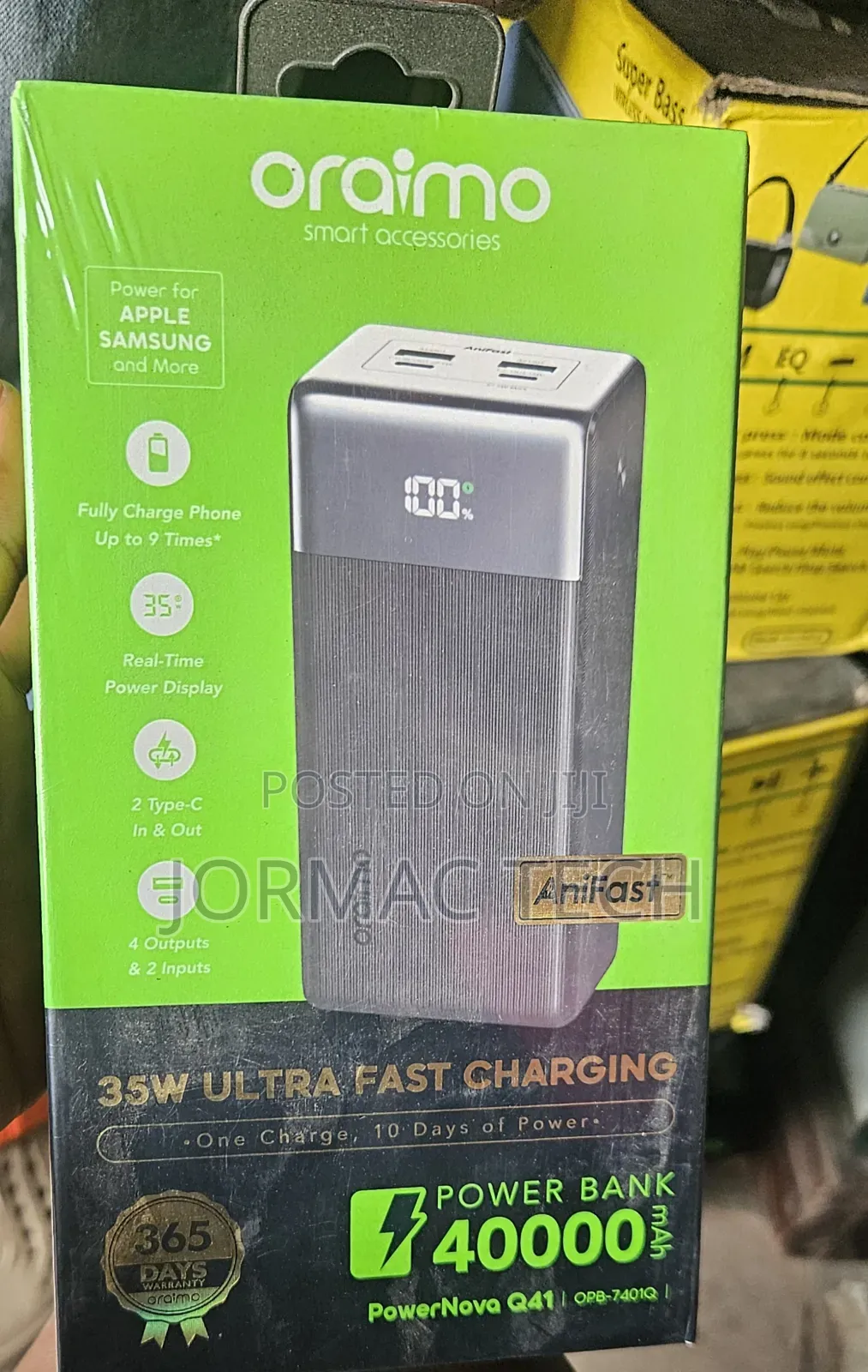 Oraimo 40,000mah Power Bank