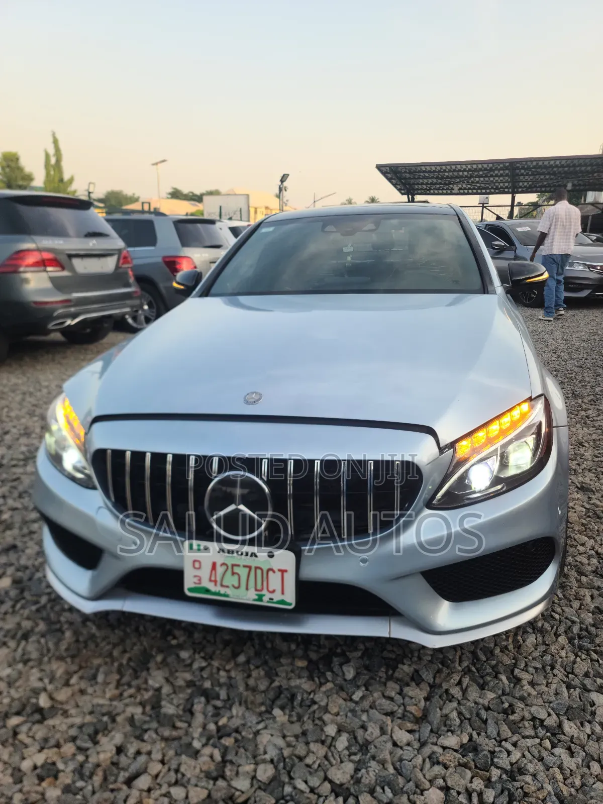 Mercedes-Benz C450 2017 Blue