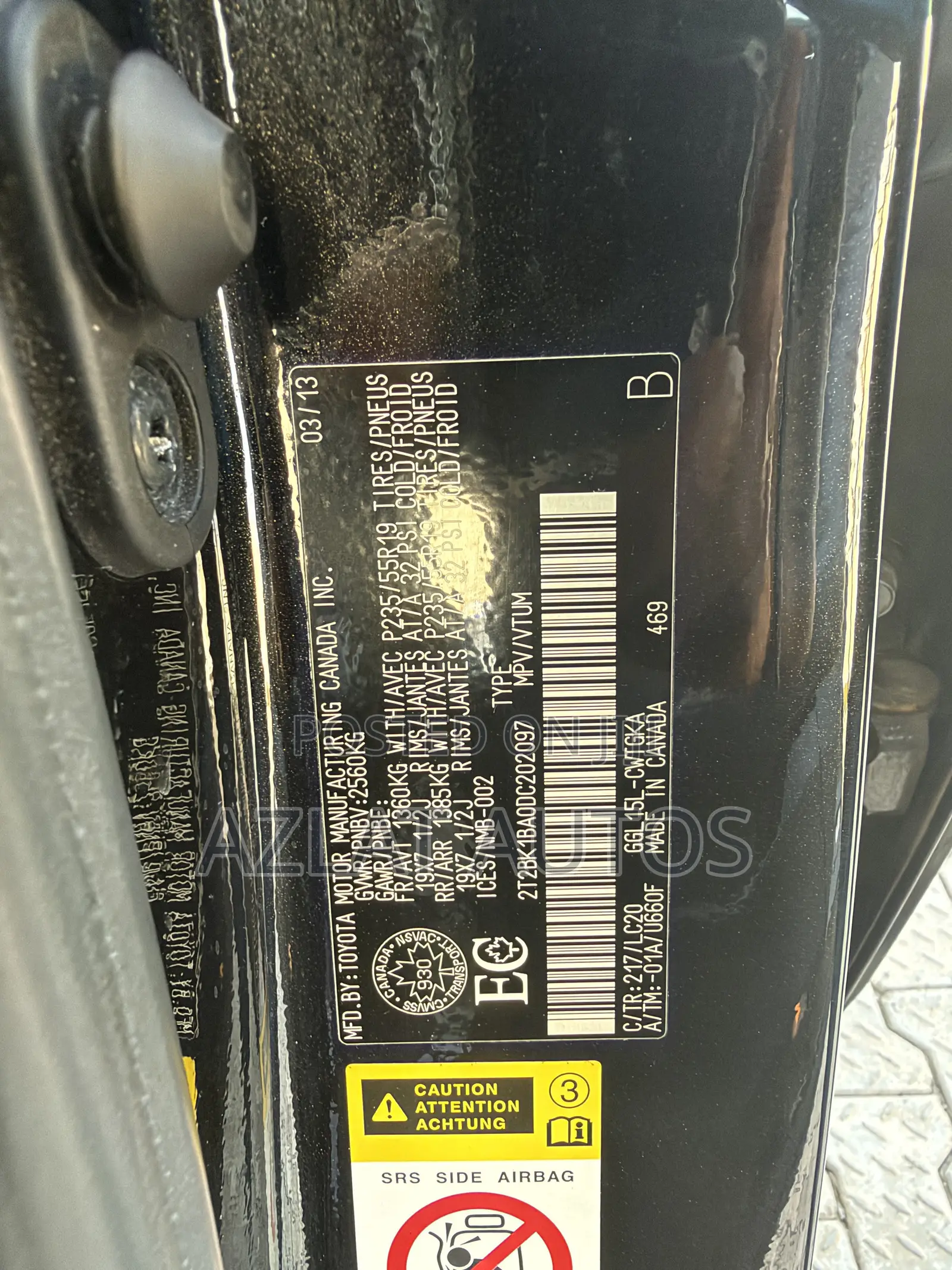 Lexus RX 350 AWD 2013 Black