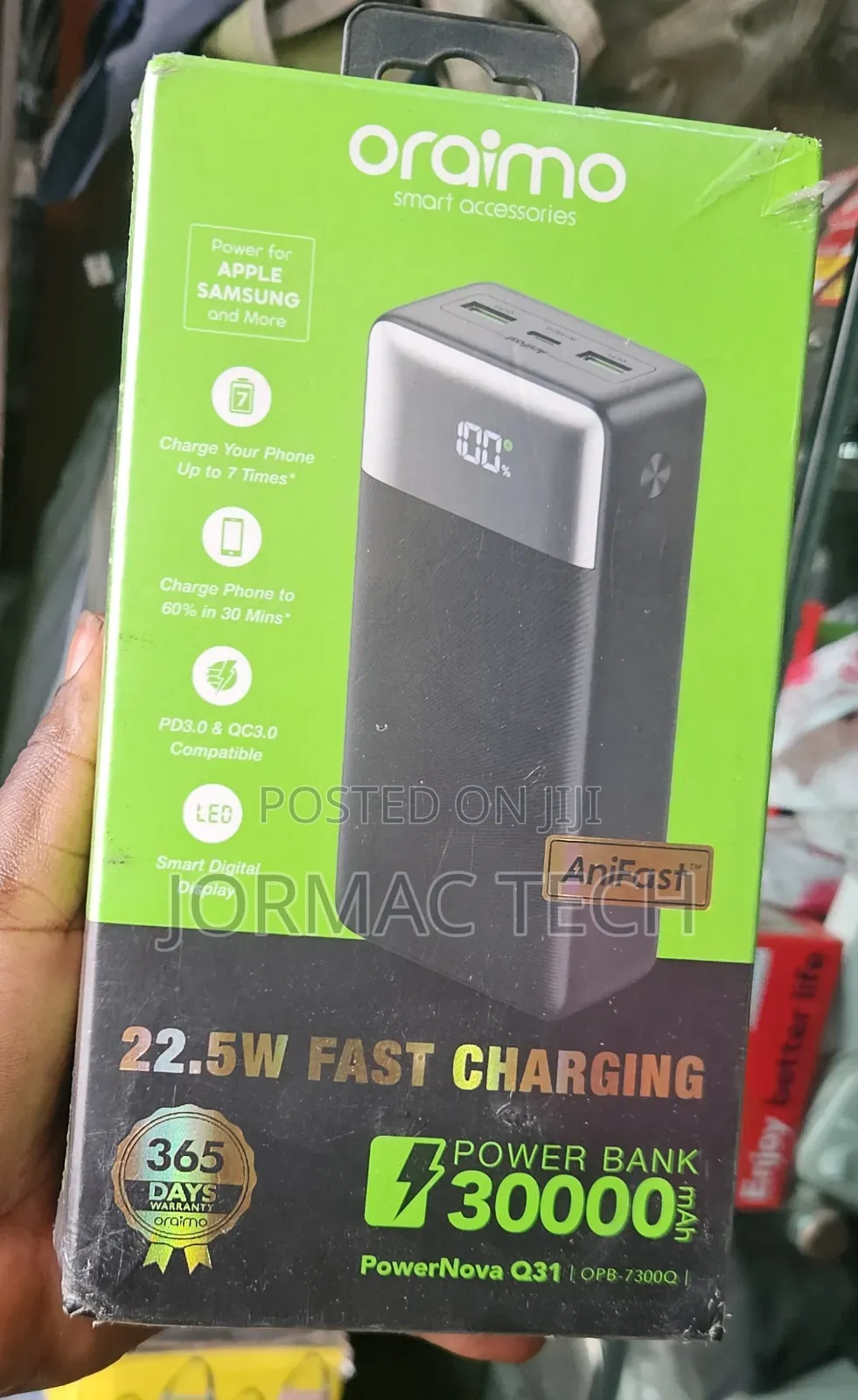Oraimo Power Bank 30000mAh
