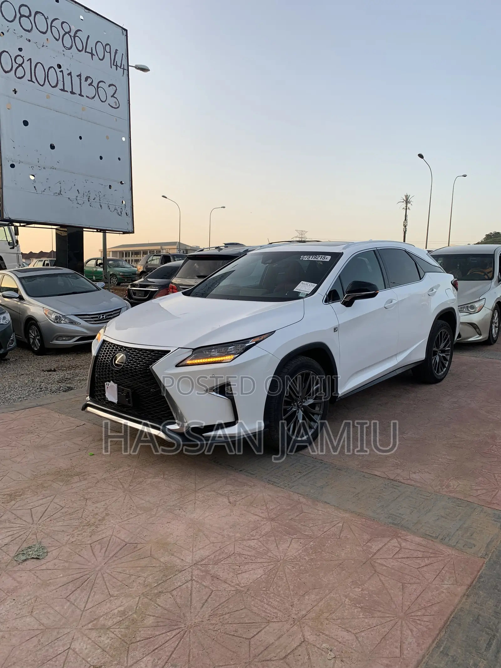 Lexus RX 350 F Sport AWD 2019 White