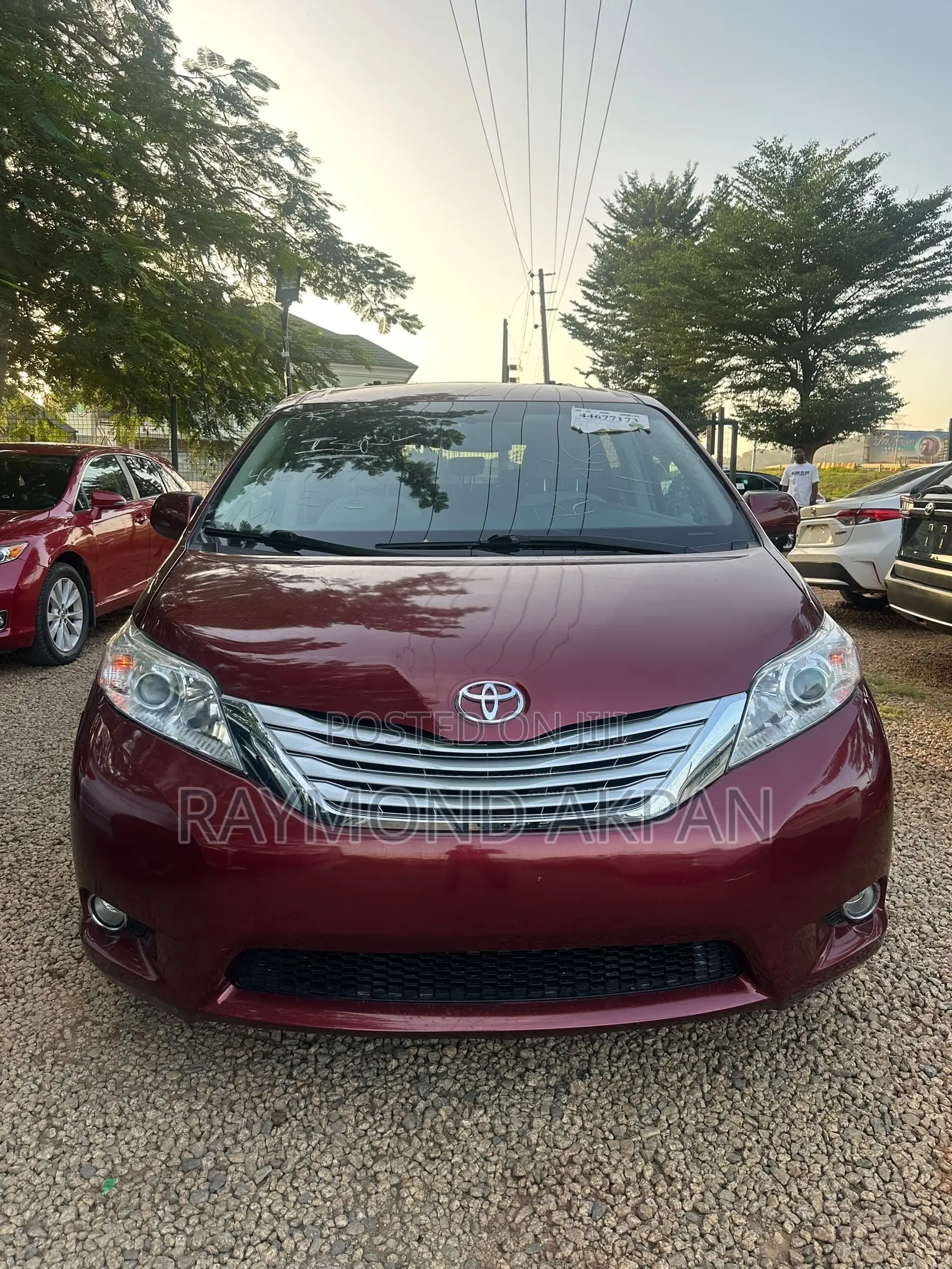 Toyota Sienna 2015 Burgundy