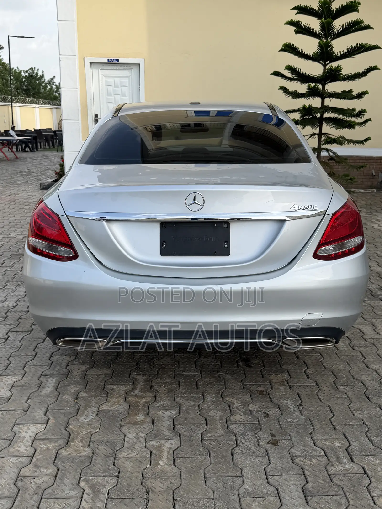 Mercedes-Benz C300 Luxury 4matic Sedan AWD (2.0L 4cyl 7A) 2017 Silver