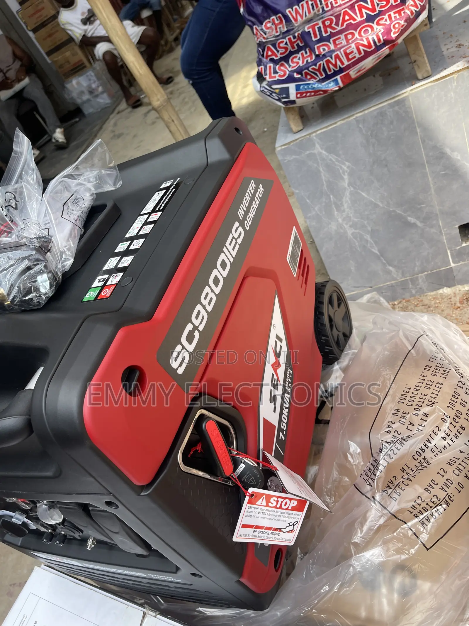 Brand New Senci Inverter Petrol Model Sc9800IES100%Copper Coil