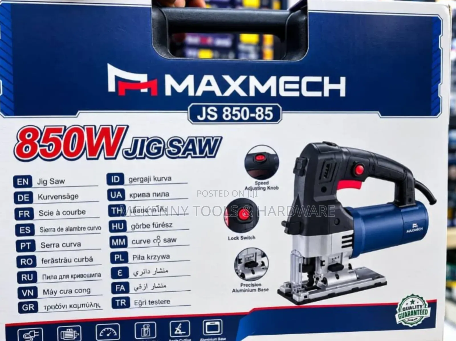 Maxmech 850w Professional Jigsaw Machine – Js 850-85