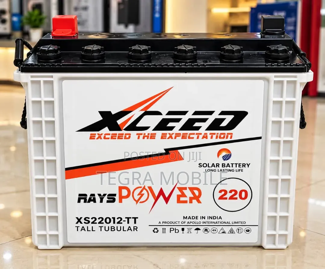 220Ah Xceed Tubular Battery