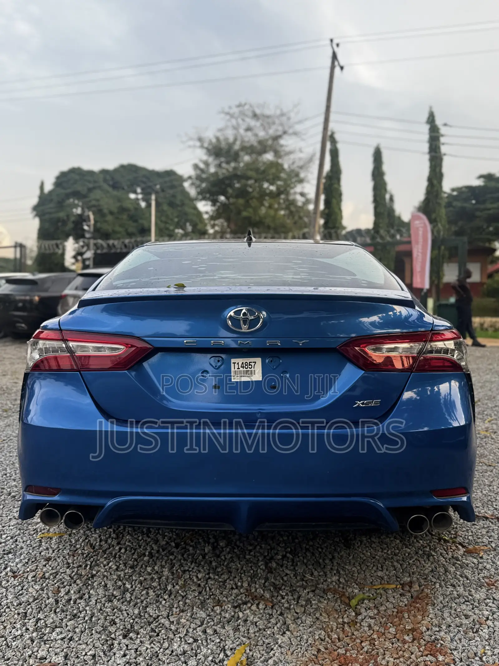 Toyota Camry XSE (2.5L 4cyl 8A) 2019 Blue
