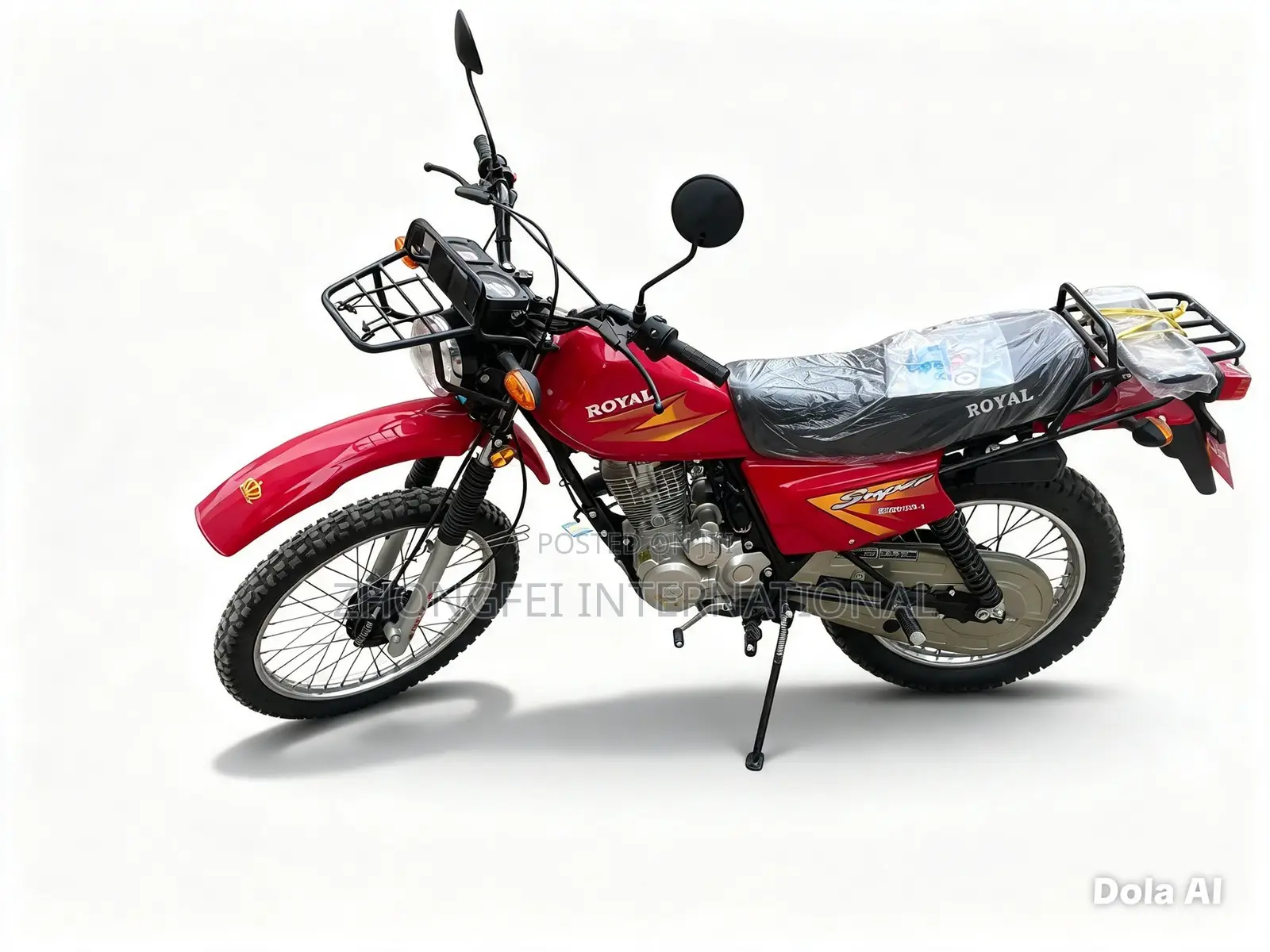 New Royal Motorcycle 2026 Red