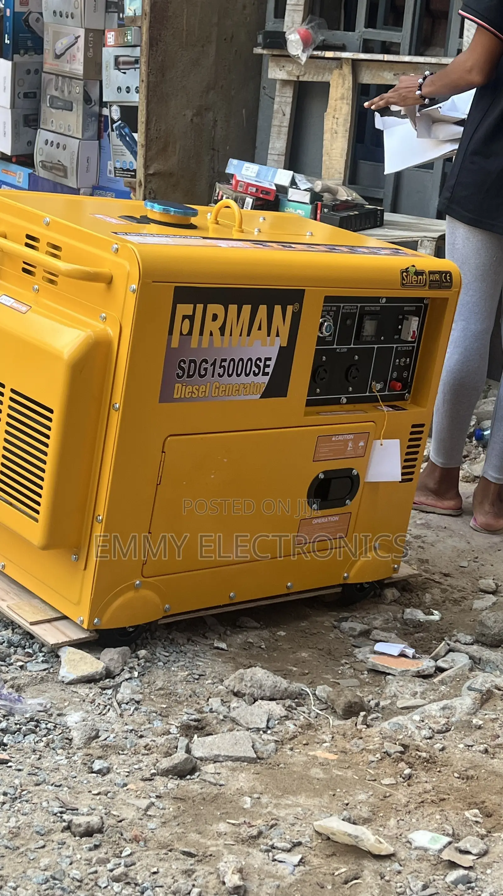 Friman Diesel Soundproof Gen 1years Wty 10.5kva 100%Copper Coil