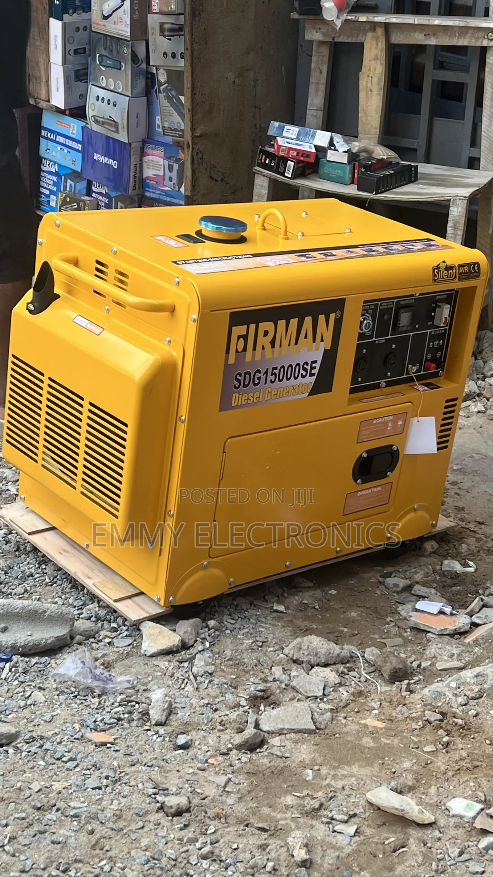 Friman Diesel Soundproof Gen 1years Wty 10.5kva 100%Copper Coil