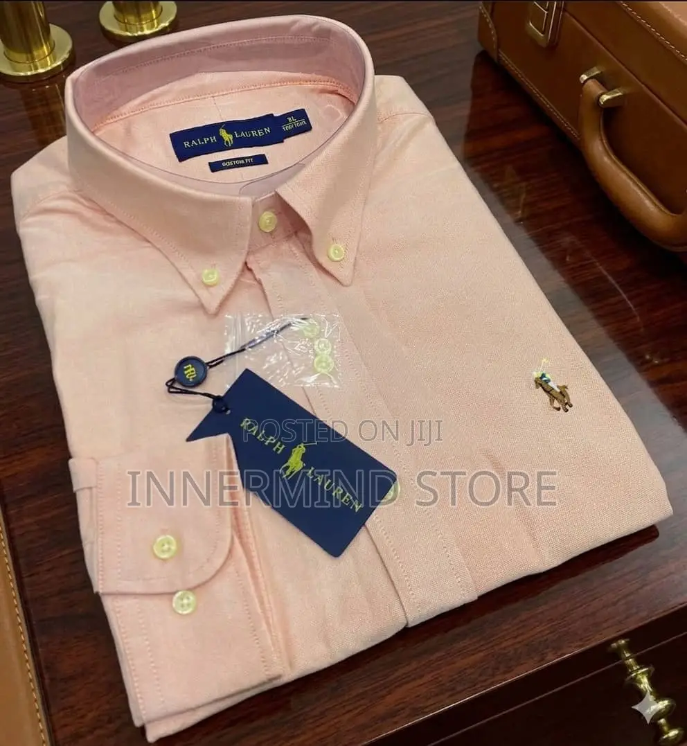 Top Quality Polo Ralph Lauren Plain Long Sleeve Shirt