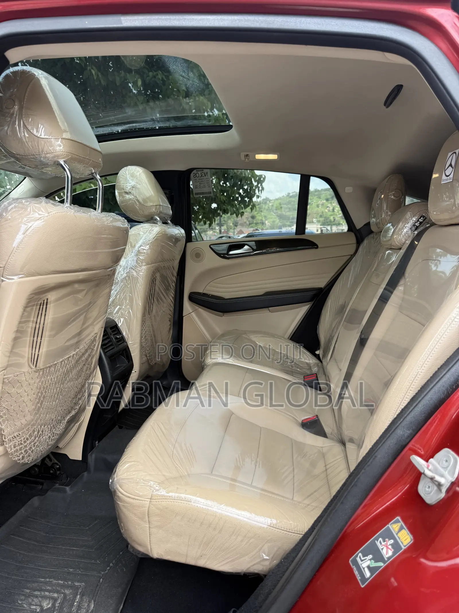 Mercedes-Benz GLE-Class 2016 Red