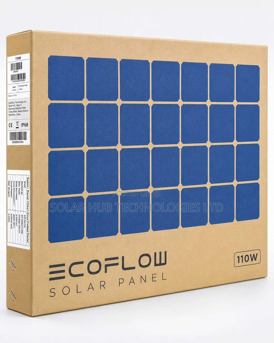 EcoFlow 110W Portable Foldable Solar Panel