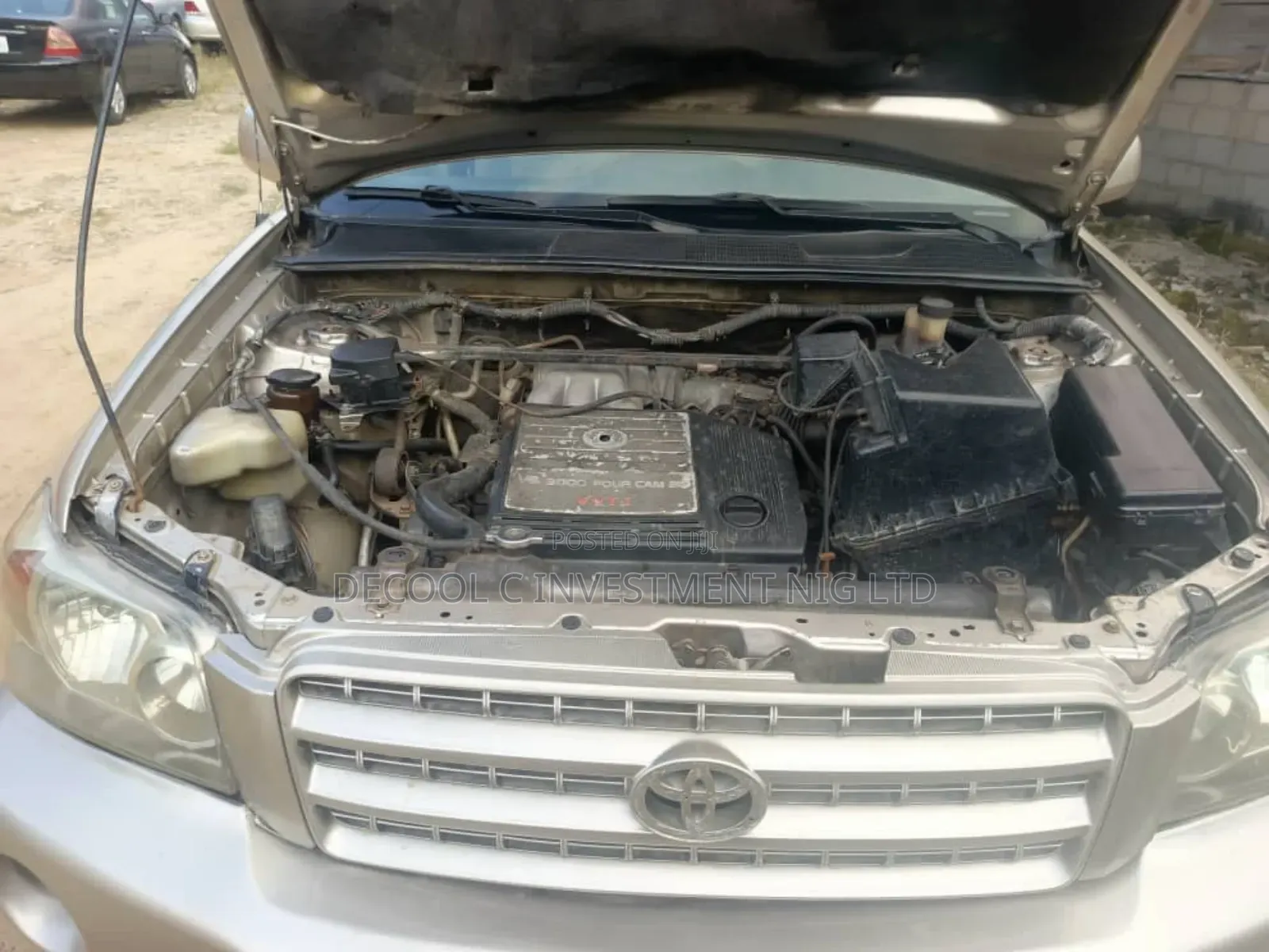 Toyota Highlander Limited V6 4x4 2004 Gold