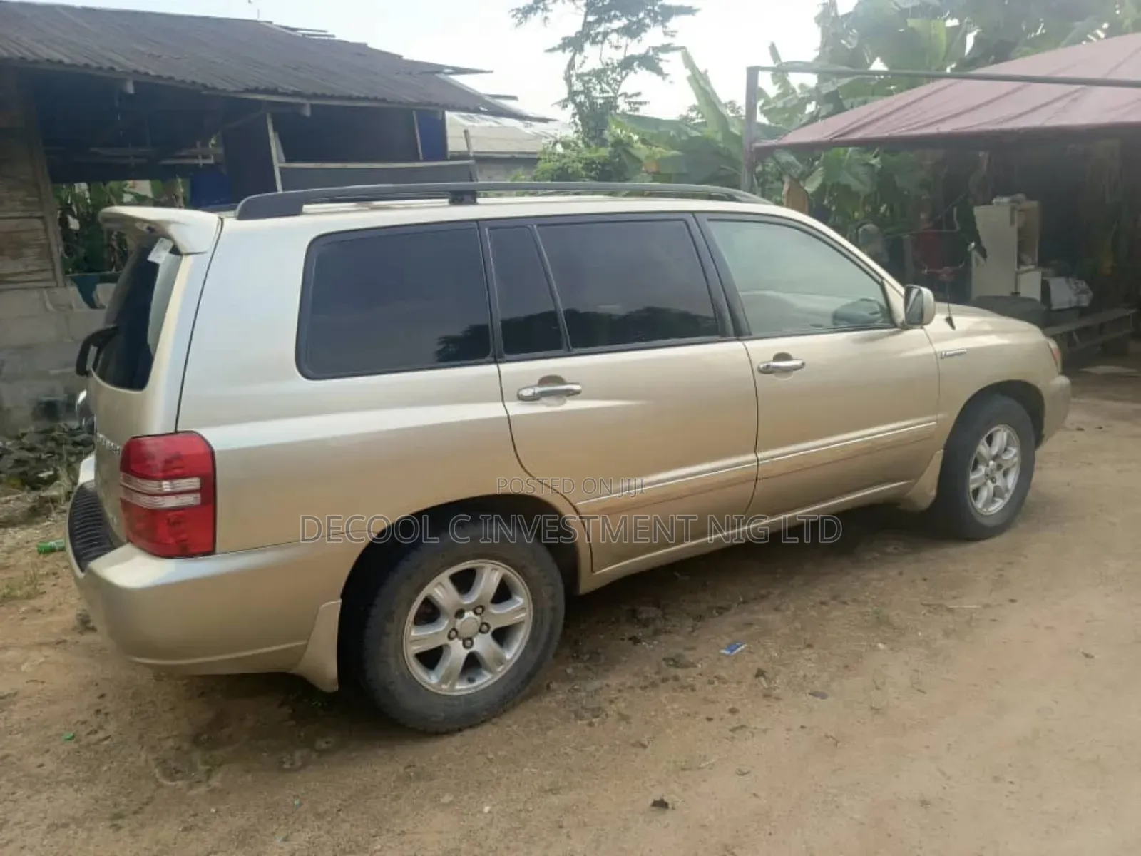 Toyota Highlander Limited V6 4x4 2004 Gold