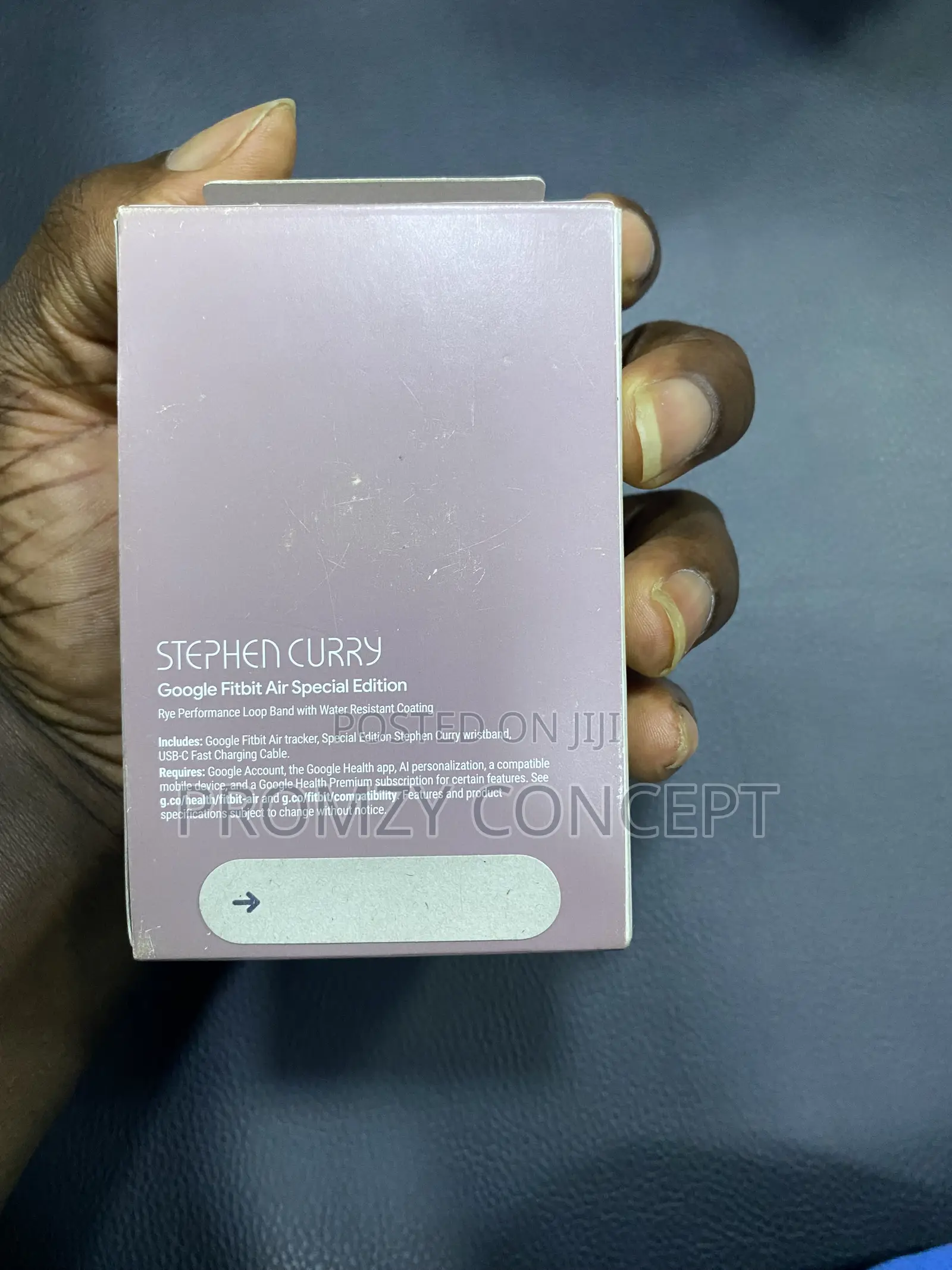 STEPHEN CURRY Google Fitbit Air Special Edition
