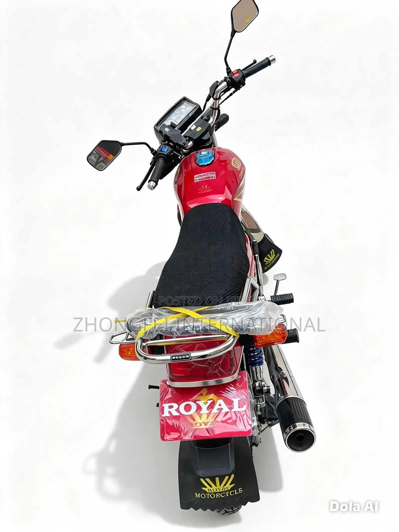 New Royal Motorcycle 2026 Red