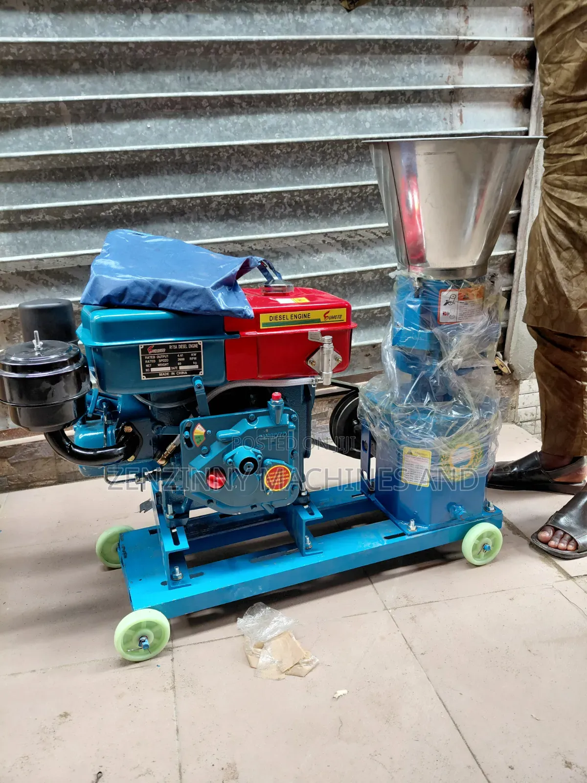 Feed Pelletizer Diesel Engine