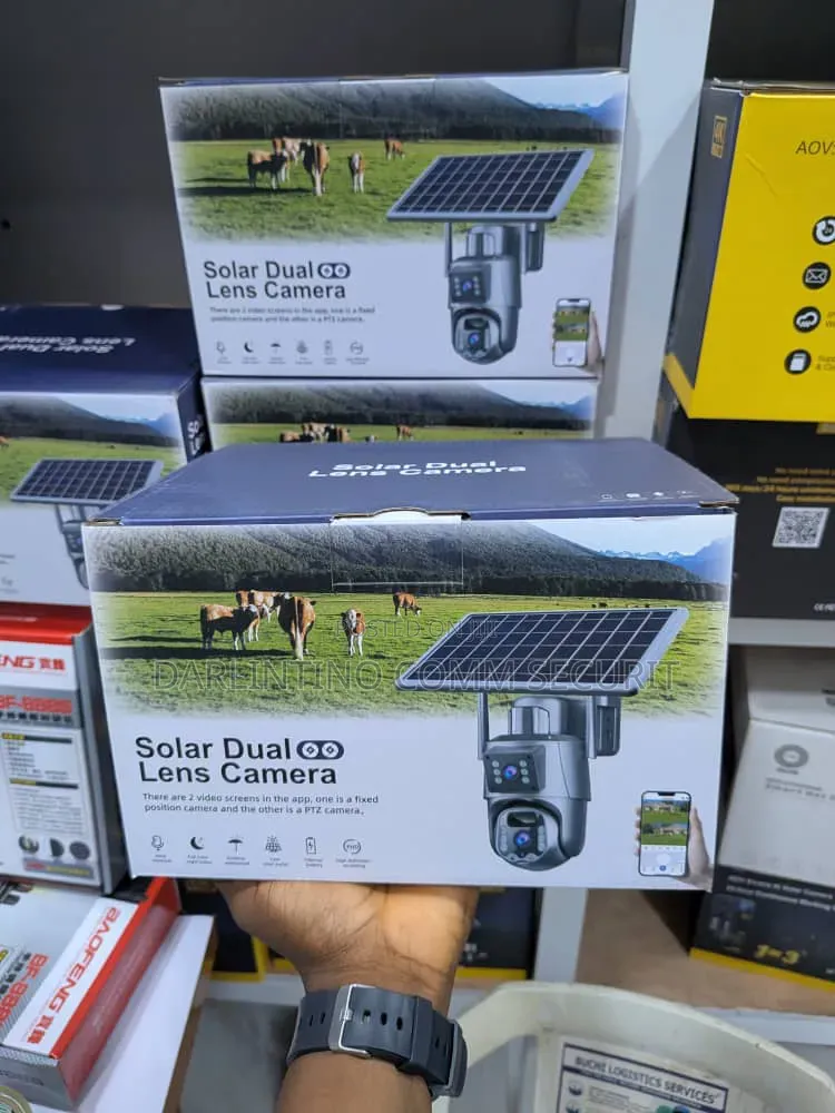Solar Dual Lens Camera